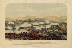 The Battle of the Alma on September 20, 1854 by Unbekannt