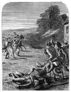 The Battles of Lexington and Concord by Unbekannt