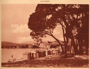 The Beach, Juan-les-Pins, 1930 by Unbekannt