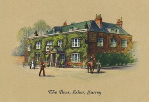 The Bear, Esher, Surrey by Unbekannt