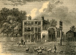 The Bell at Edmonton, c1876