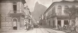 The Botafogo End of the Fashionable Rua Sao Clemente. Corcovado in the Distance by Unbekannt