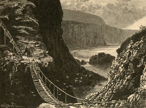 The Bridge, Carrick-A-Rede, 1898 by Unbekannt