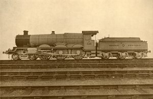 The Caerphilly Castle 4-6-0, Great Western Railway by Unbekannt