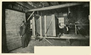 The Camera in the Workshop - Showing the Size of the Plate Holder