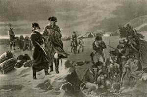 The Camp at Valley Forge. Officers