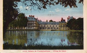 The Carp Pond, Palace of Fontainebleau