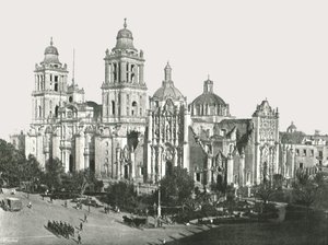 The Cathedral, Mexico City, Mexico, 1895 by Unbekannt