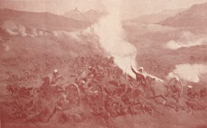 The Cavalry Charge at Balaclava by Unbekannt