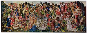 The Chatsworth Hunting Tapestries, first of the series by Unbekannt