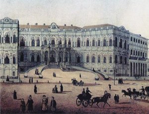 The Chertkov House on Myasnitskaya Street in Moscow