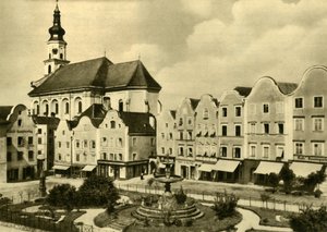 The Church of St George, Schärding am Inn, Upper Austria, c1935