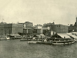 The Circular Quay, Sydney by Unbekannt