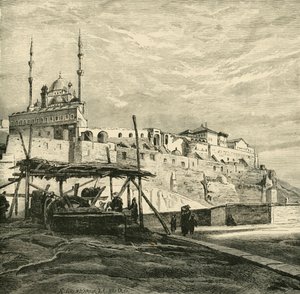 The Citadel of Cairo Built by Saladin, 1890
