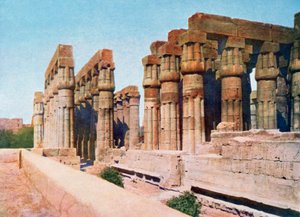 The Colonnade of Amenhotep III, Temple of Luxor, Egypt