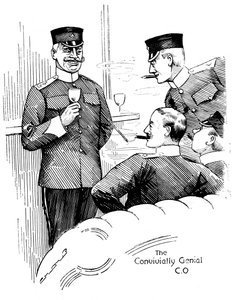 The Convivially Genial Company, 1896 by Unbekannt