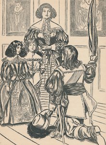 The Countess Receives The Banners, c1907 by Unbekannt