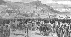 The Crimean War: Divine Service before the Battle of Balaclava