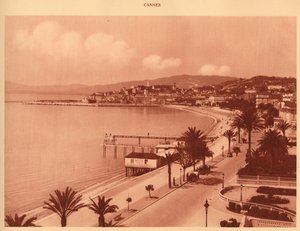 The Croisette and Mont Chevalier, Cannes