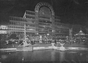The Crystal Palace Illuminated by Brock