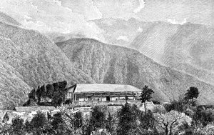 The Cussillani Hacienda, Yungas, Bolivia, 1895