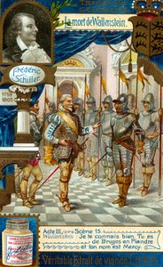 The Death of Wallenstein by Friedrich Schiller by Unbekannt