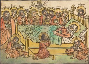 The Death of the Virgin by Unbekannt