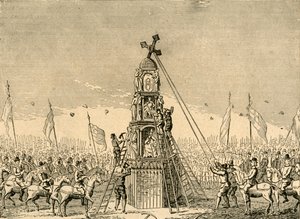 The Demolition of Cheapside Cross by Unbekannt