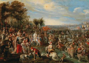 The Departure of Hannibal, Early 18th century by Unbekannt
