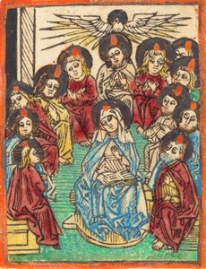 The Descent of the Holy Ghost by Unbekannt
