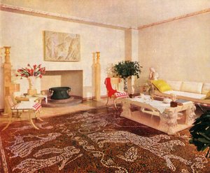 The Dining-Room - Robsjohn-Gibbings, Designated the Style of This Room as Sans Epoque