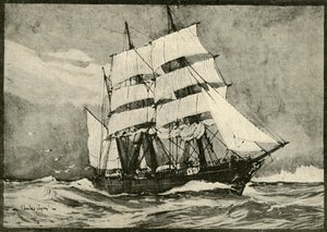 The Discovery Under Full Sail, 1901