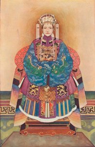 The Dowager Empress of China, 1908 by Unbekannt