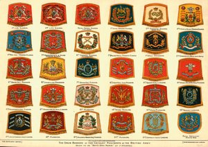 The Drum Banners of the Cavalry Regiments of the British Army, 1902