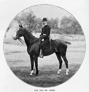 The Duc De Lorge, c1901
