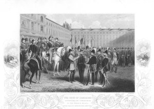 The Duke of Cambridge Presenting the Crimean Medal to French Soldiers