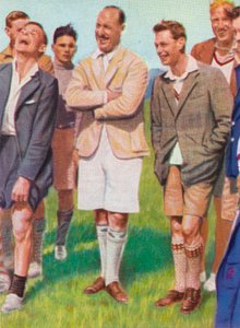 The Duke of York later George VI at The Duke of York
