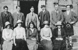 The Duke of York with the Earl of Strathmore