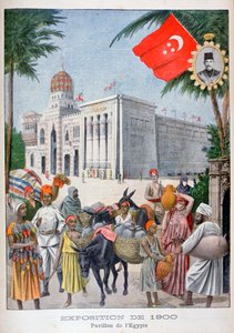 The Egyptian Pavilion at the Universal Exhibition of 1900, Paris