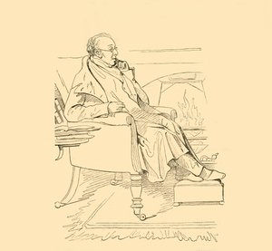 The Elder Disraeli, c1840s, 1881 by Unbekannt