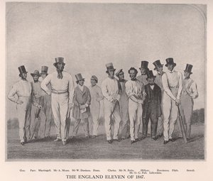 The English Cricket Eleven of 1846