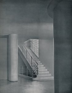 The Entrance Hall and Staircase, 1942 by Unbekannt