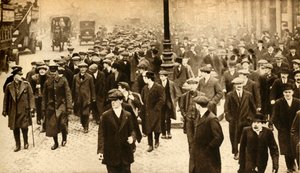 The Footballers Battalion, London, First World War by Unbekannt
