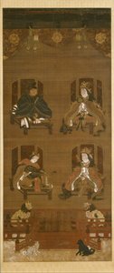 The Four Deities of Koyasan Temple Complex by Unbekannt