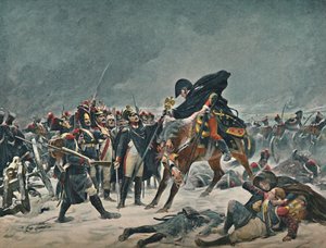 The Fourteenth of the Line at Eylau, February 1807, 1896 by Unbekannt