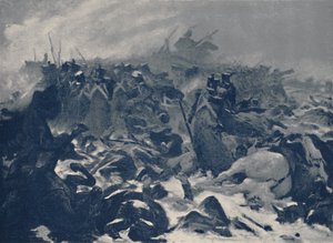 The Fourteenth of the Line at Eylau, February 1807 by Unbekannt