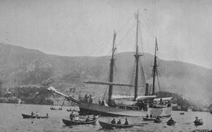 The Fram Leaving Bergen