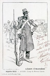 The French Foreign Legion, Maison Carrée, Algeria by Unbekannt