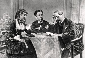 The French Imperial Family in exile, Chislehurst, Kent, 1871-1873 by Unbekannt