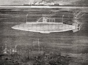 The French Navy Submarine Gustave Zédé, Launched in 1900